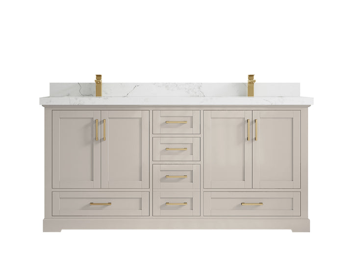Boston 72 in. W x 22 in. D Double Sink Bathroom Vanity - photo 23