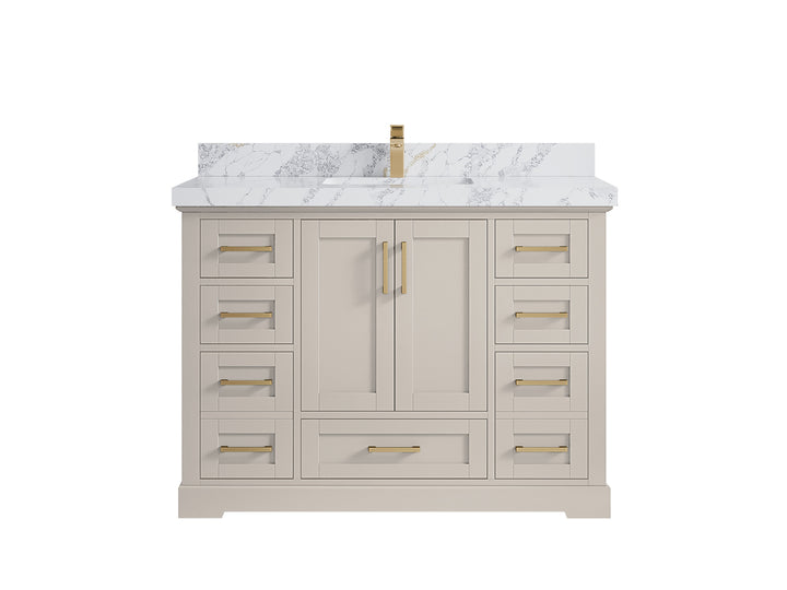 Boston 48 in. W x 22 in. D Single Sink Bathroom Vanity - photo 25