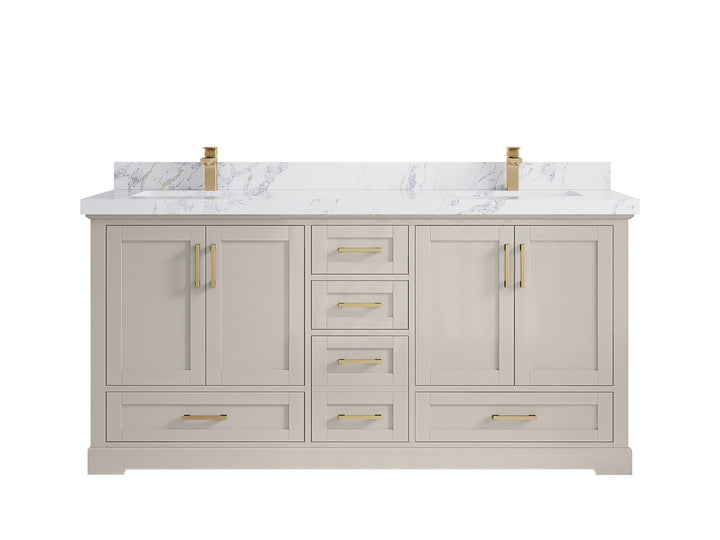 Boston 72 in. W x 22 in. D Double Sink Bathroom Vanity - photo 25