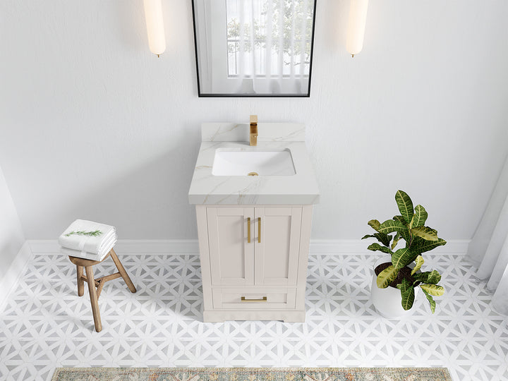 Boston 24 in. W x 22 in. D Single Sink Bathroom Vanity - photo 26