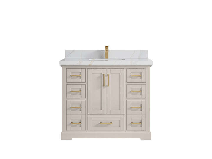 Boston 42 in. W x 22 in. D Single Sink Bathroom Vanity - photo 27