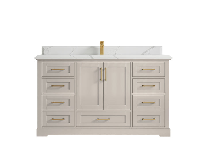 Boston 60 in. W x 22 in. D Single Sink Bathroom Vanity - photo 45