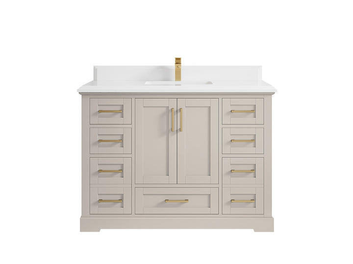 Boston 48 in. W x 22 in. D Single Sink Bathroom Vanity - photo 49