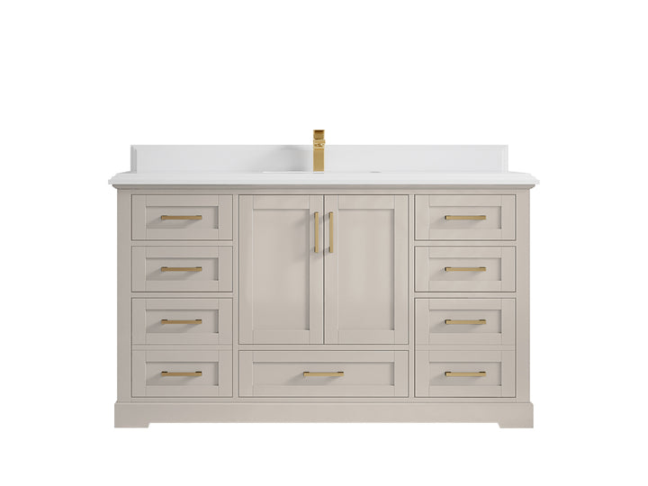 Boston 60 in. W x 22 in. D Single Sink Bathroom Vanity - photo 49