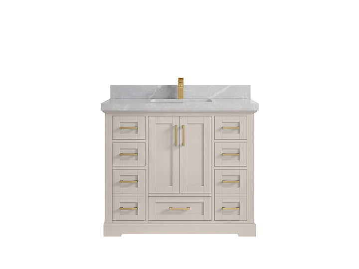Boston 42 in. W x 22 in. D Single Sink Bathroom Vanity - photo 31