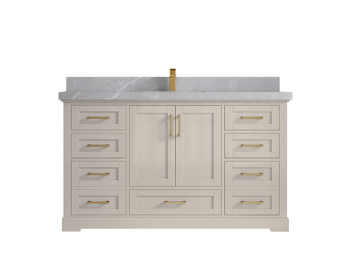Boston 60 in. W x 22 in. D Single Sink Bathroom Vanity - photo 31