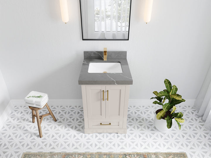Boston 24 in. W x 22 in. D Single Sink Bathroom Vanity - photo 32