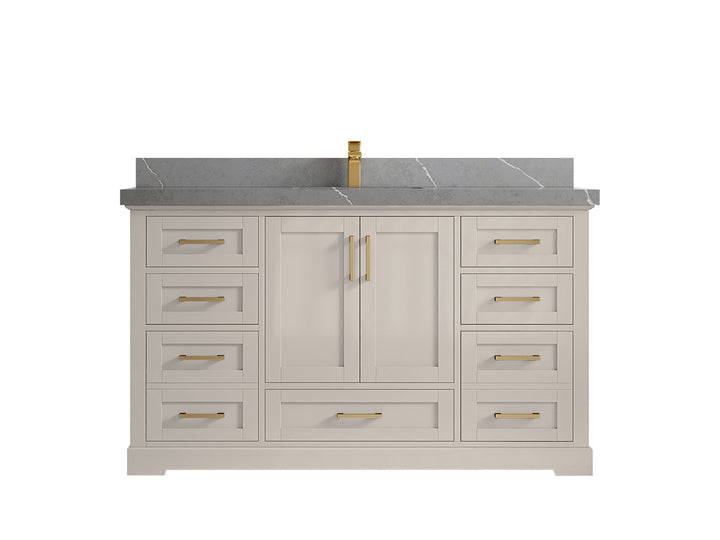 Boston 60 in. W x 22 in. D Single Sink Bathroom Vanity - photo 33