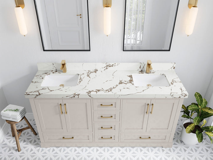 Boston 72 in. W x 22 in. D Double Sink Bathroom Vanity - photo 34