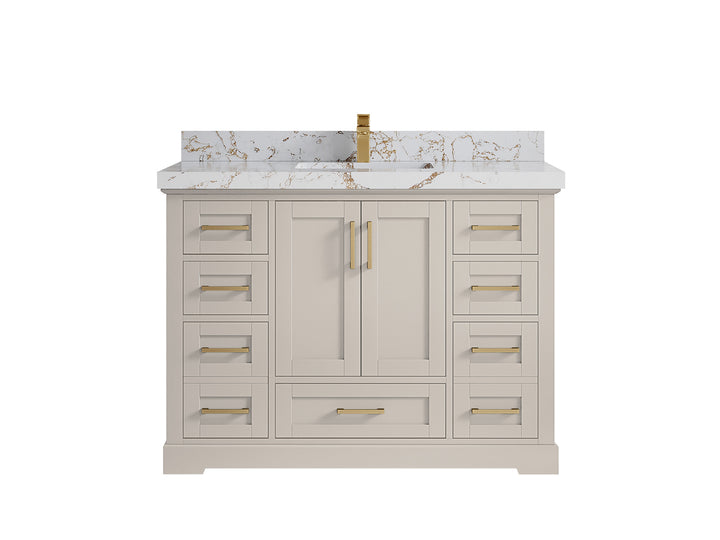 Boston 48 in. W x 22 in. D Single Sink Bathroom Vanity - photo 37