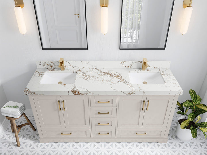 Boston 72 in. W x 22 in. D Double Sink Bathroom Vanity - photo 36