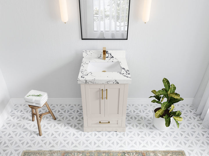 Boston 24 in. W x 22 in. D Single Sink Bathroom Vanity - photo 38
