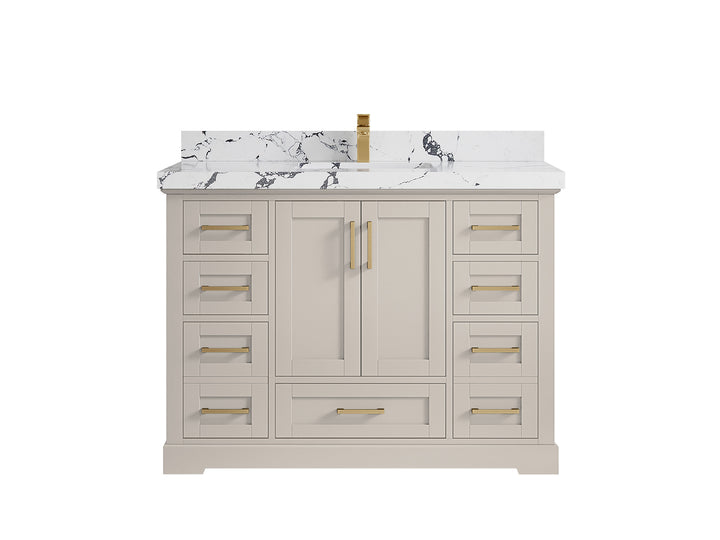 Boston 48 in. W x 22 in. D Single Sink Bathroom Vanity - photo 39