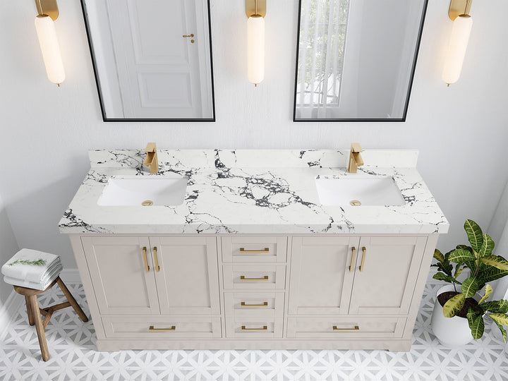 Boston 72 in. W x 22 in. D Double Sink Bathroom Vanity - photo 38