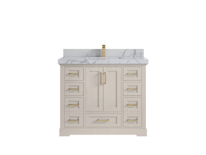 Boston 42 in. W x 22 in. D Single Sink Bathroom Vanity - photo 41