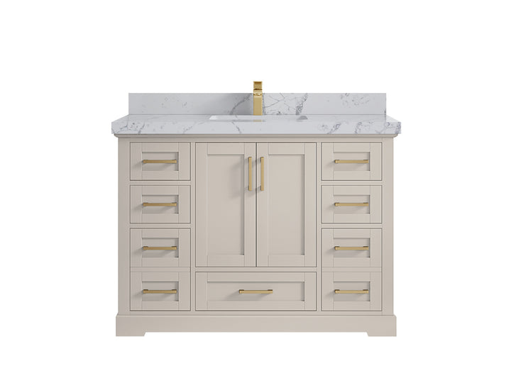Boston 48 in. W x 22 in. D Single Sink Bathroom Vanity - photo 41