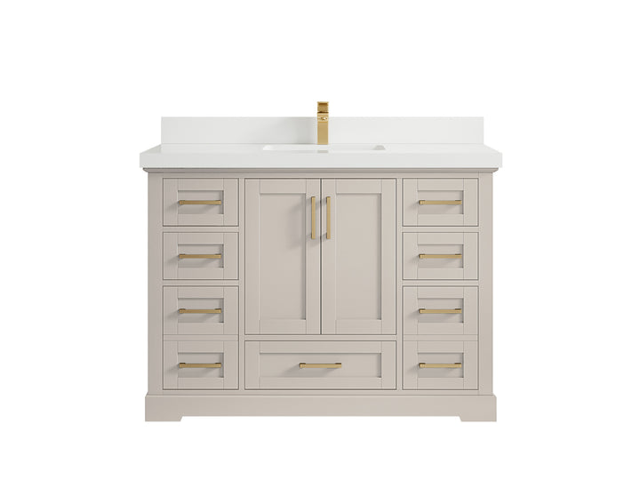 Boston 48 in. W x 22 in. D Single Sink Bathroom Vanity - photo 43