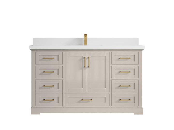 Boston 60 in. W x 22 in. D Single Sink Bathroom Vanity - photo 43