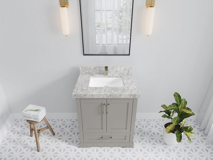 Boston 30 in. W x 22 in. D Single Sink Bathroom Vanity - photo 13