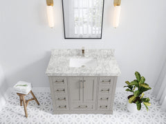 Boston 42 in. W x 22 in. D Single Sink Bathroom Vanity - photo 13