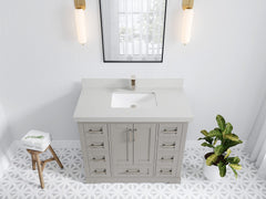 Boston 42 in. W x 22 in. D Single Sink Bathroom Vanity - photo 15