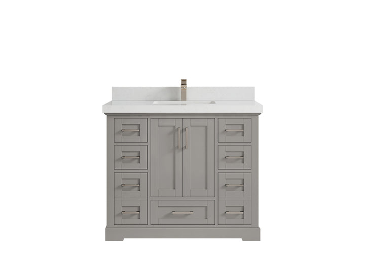 Boston 42 in. W x 22 in. D Single Sink Bathroom Vanity - photo 16