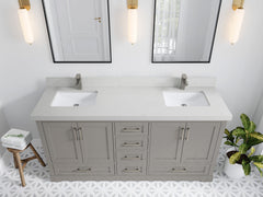 Boston 72 in. W x 22 in. D Double Sink Bathroom Vanity - photo 15