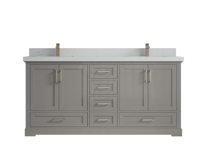 Boston 72 in. W x 22 in. D Double Sink Bathroom Vanity - photo 16