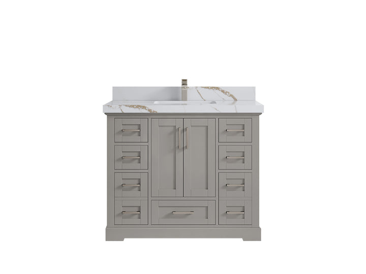 Boston 42 in. W x 22 in. D Single Sink Bathroom Vanity - photo 20