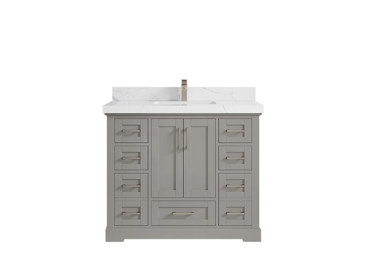 Boston 42 in. W x 22 in. D Single Sink Bathroom Vanity - photo 22
