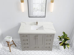 Boston 48 in. W x 22 in. D Single Sink Bathroom Vanity - photo 21