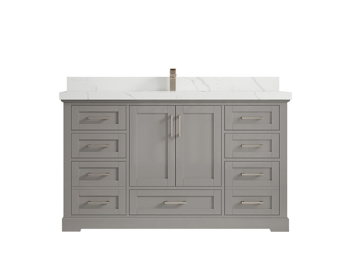 Boston 60 in. W x 22 in. D Single Sink Bathroom Vanity - photo 22