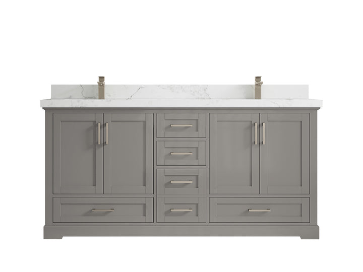 Boston 72 in. W x 22 in. D Double Sink Bathroom Vanity - photo 24