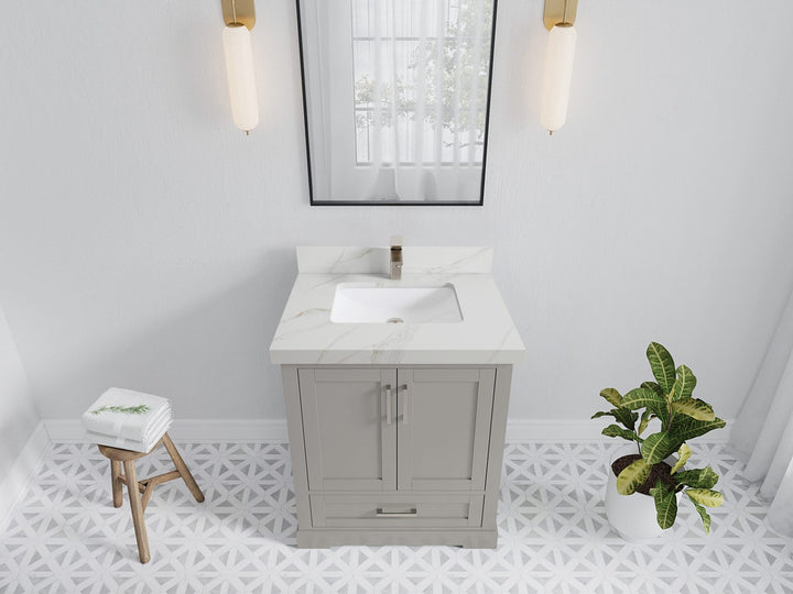 Boston 30 in. W x 22 in. D Single Sink Bathroom Vanity - photo 25