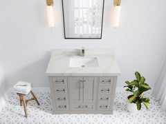 Boston 42 in. W x 22 in. D Single Sink Bathroom Vanity - photo 25