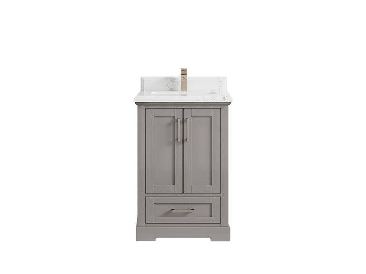 Boston 24 in. W x 22 in. D Single Sink Bathroom Vanity - photo 46