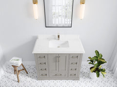Boston 42 in. W x 22 in. D Single Sink Bathroom Vanity - photo 45