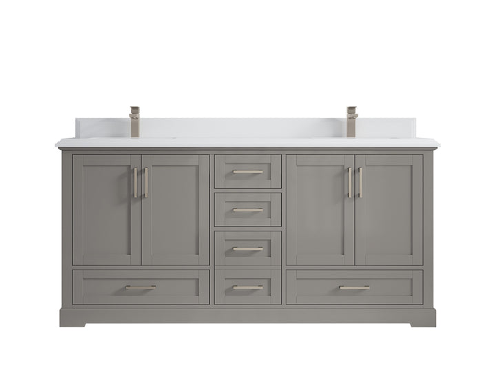 Boston 72 in. W x 22 in. D Double Sink Bathroom Vanity - photo 48