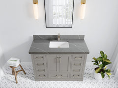 Boston 48 in. W x 22 in. D Single Sink Bathroom Vanity - photo 31