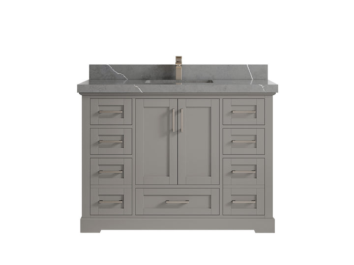 Boston 48 in. W x 22 in. D Single Sink Bathroom Vanity - photo 32