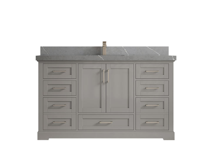 Boston 60 in. W x 22 in. D Single Sink Bathroom Vanity - photo 32