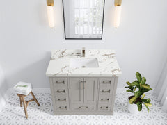 Boston 42 in. W x 22 in. D Single Sink Bathroom Vanity - photo 33