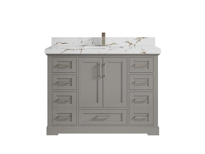 Boston 48 in. W x 22 in. D Single Sink Bathroom Vanity - photo 34