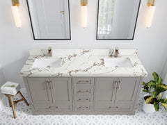 Boston 72 in. W x 22 in. D Double Sink Bathroom Vanity - photo 33