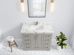 Boston 42 in. W x 22 in. D Single Sink Bathroom Vanity - photo 35