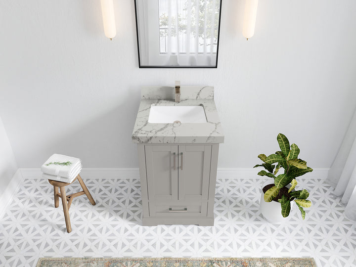 Boston 24 in. W x 22 in. D Single Sink Bathroom Vanity - photo 39