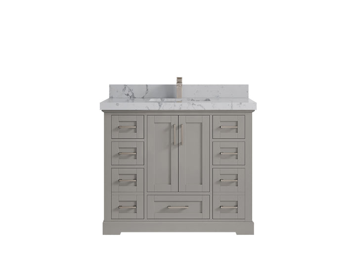 Boston 42 in. W x 22 in. D Single Sink Bathroom Vanity - photo 40