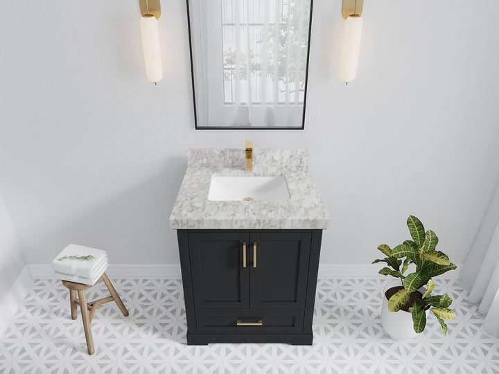 Boston 30 in. W x 22 in. D Single Sink Bathroom Vanity - photo 12
