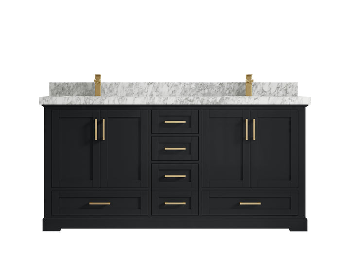 Boston 72 in. W x 22 in. D Double Sink Bathroom Vanity - photo 13