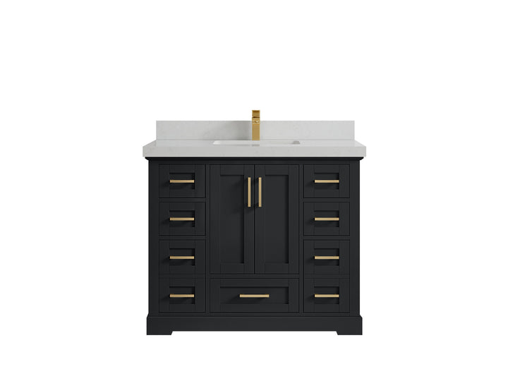 Boston 42 in. W x 22 in. D Single Sink Bathroom Vanity - photo 15